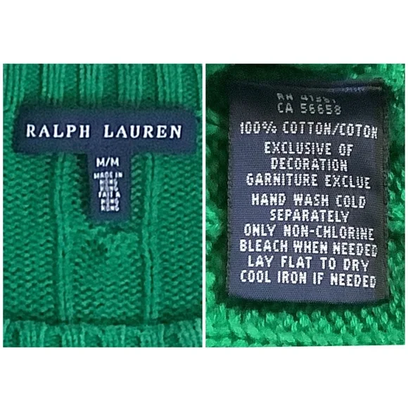 Ralph Lauren Cable Sweater - Picture 9 of 9